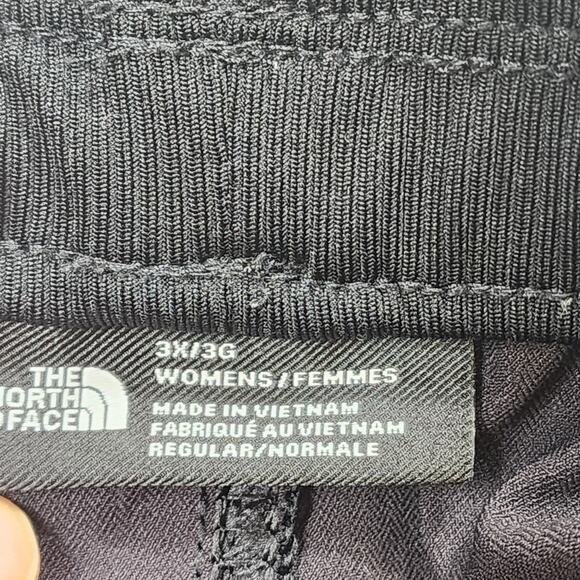 North Face Pants Women 3X/3G Capri Hiking Activewear Light Stretch Gorpcore - Picture 3 of 14